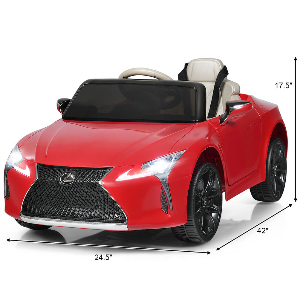 Licensed Electric Kids Ride-On Car with Remote Control Black