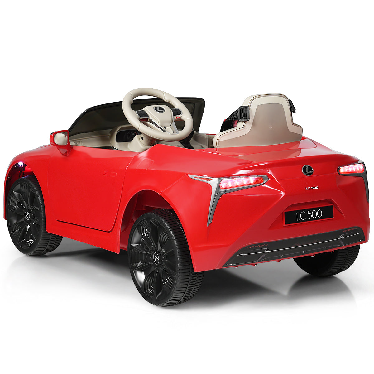 Licensed Electric Kids Ride-On Car with Remote Control Black
