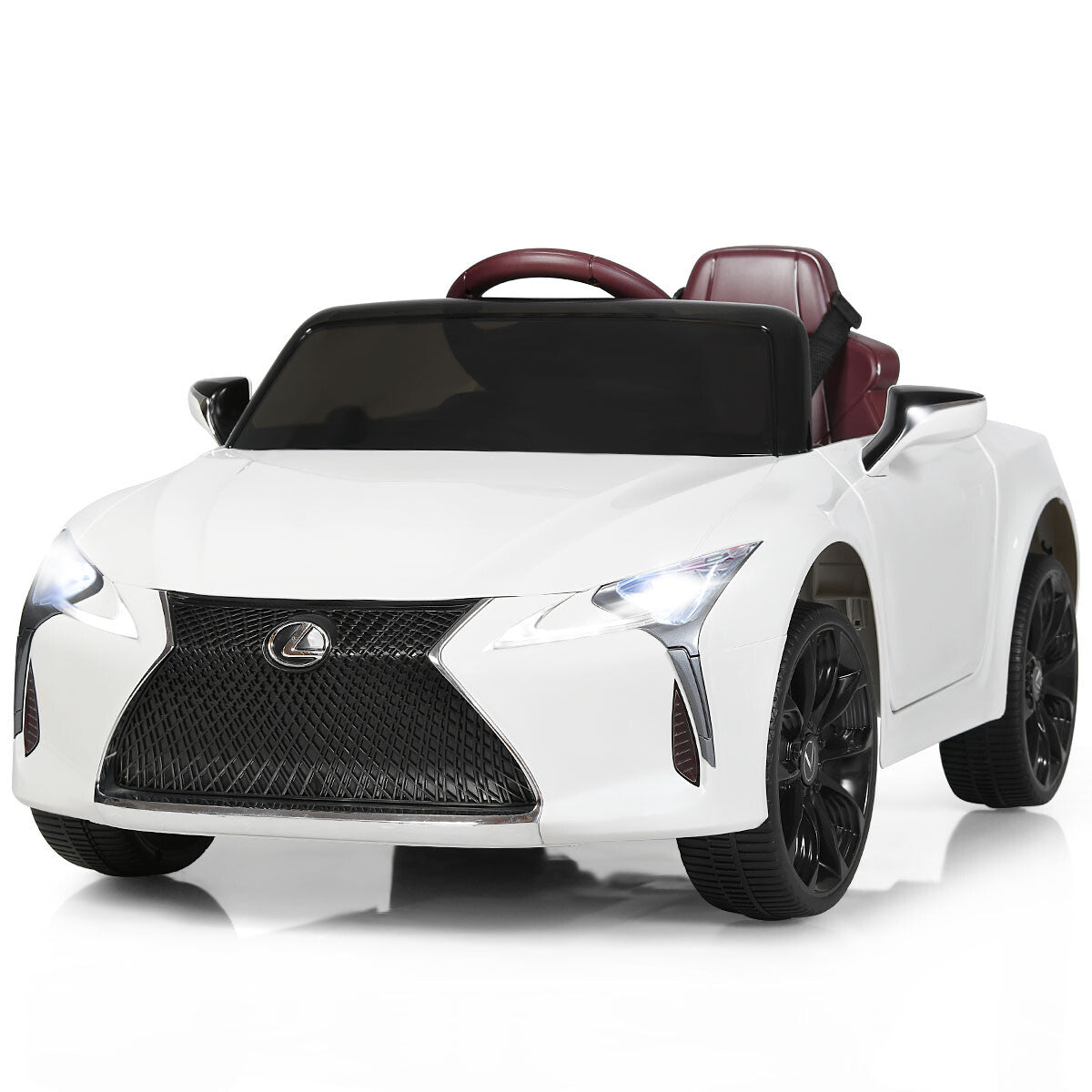 Licensed Electric Kids Ride-On Car with Remote Control Black