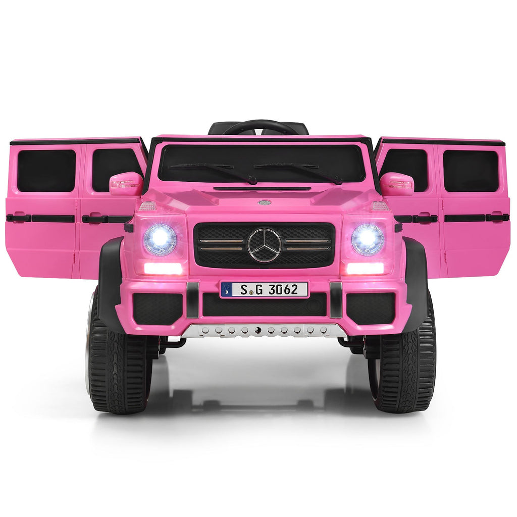 Licensed Mercedes-Benz 12V Electric Battery-Powered Kids RC Ride-On Car