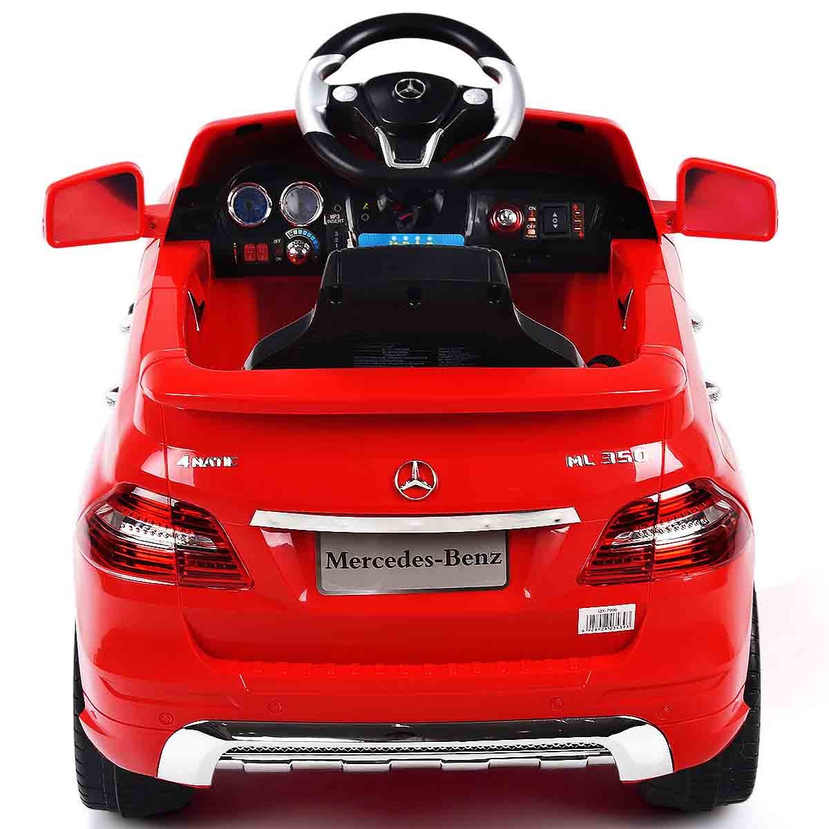 Mercedes Benz ML350 6V Electric Kids Ride-On Toy Car with MP3 and Remote Control Red