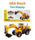 Battery Operated Excavator Truck with Light and Sound Simulation