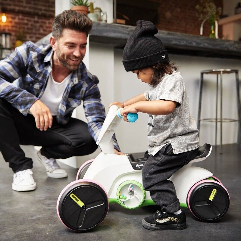 Twirl into Fun with Berg Colorful Rider GO - A Vibrant Game for Kids 10m+