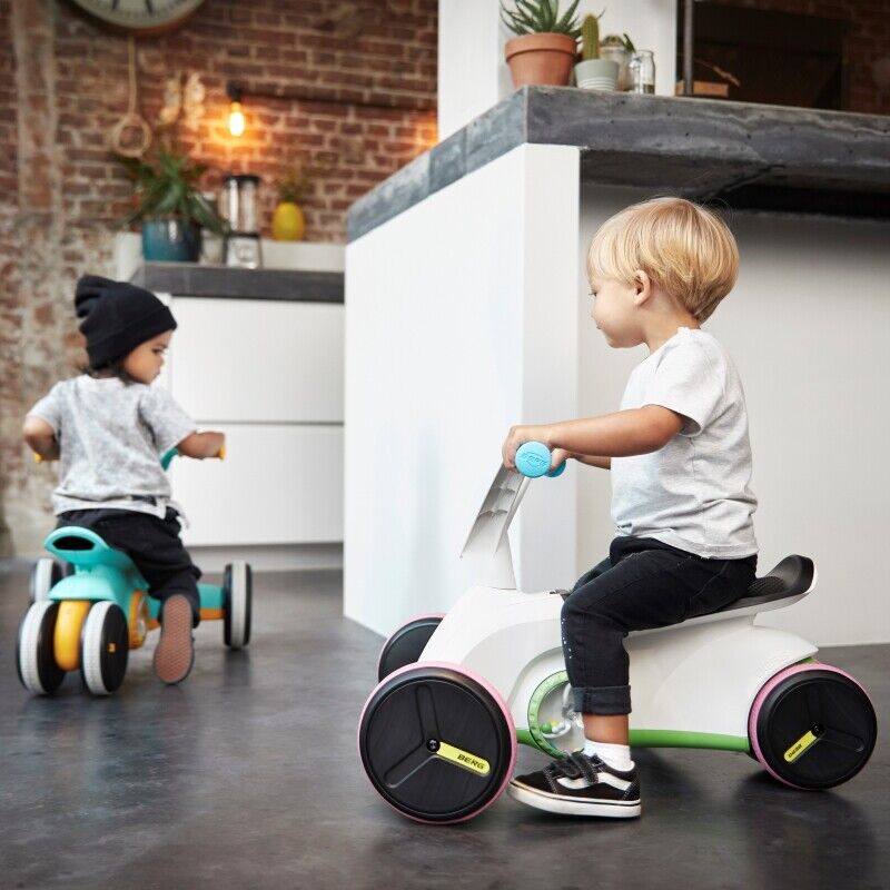 Twirl into Fun with Berg Colorful Rider GO - A Vibrant Game for Kids 10m+