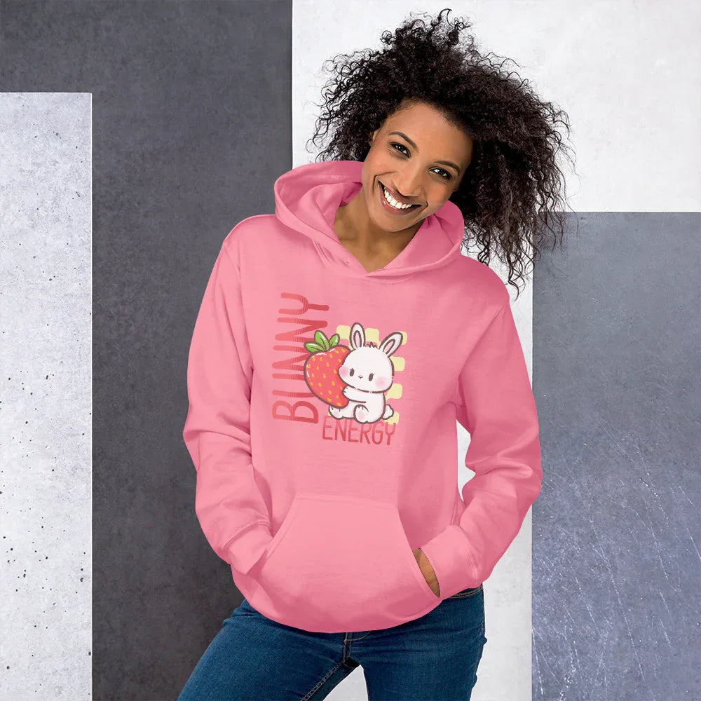 Bunny Energy Play Unisex Hoodie
