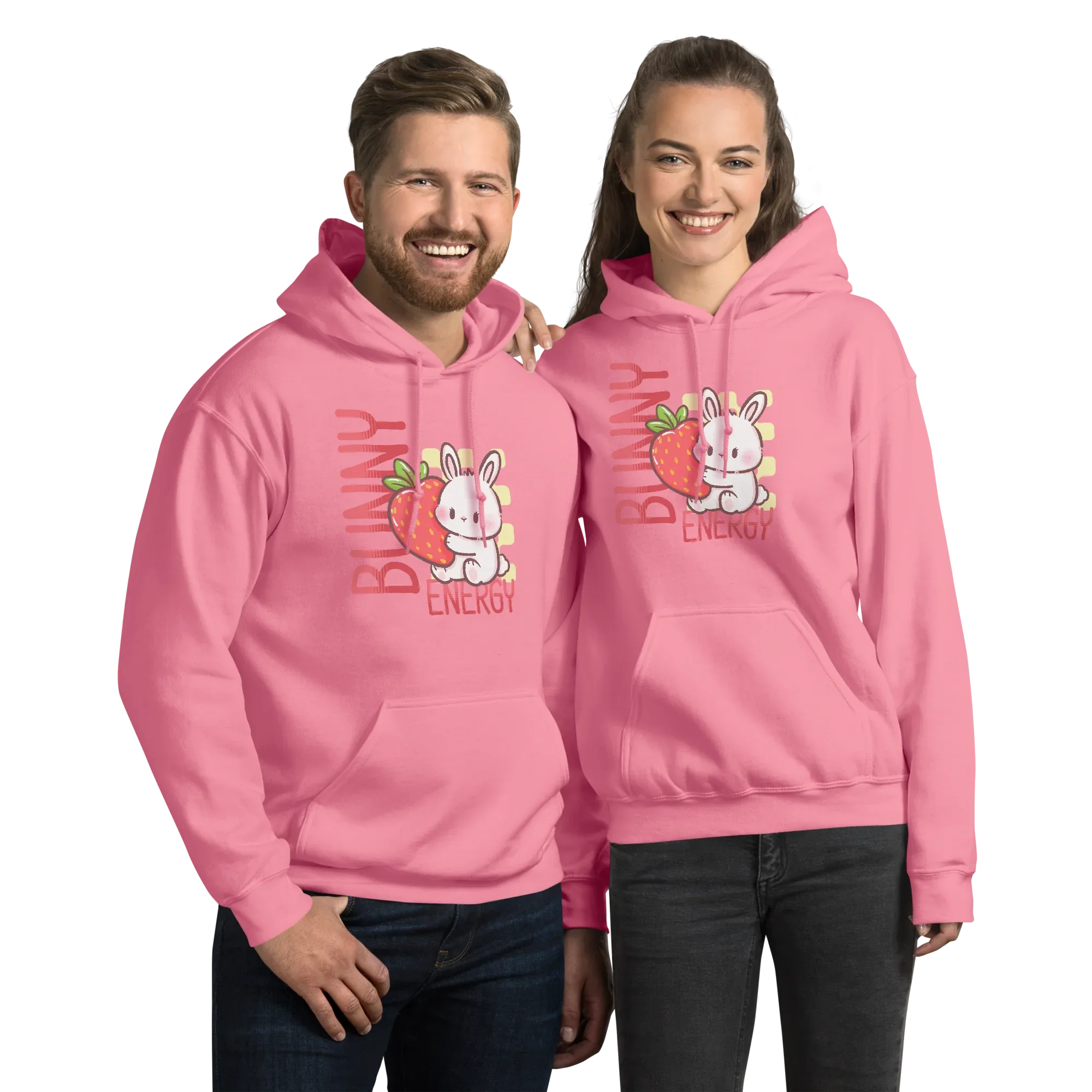 Bunny Energy Play Unisex Hoodie