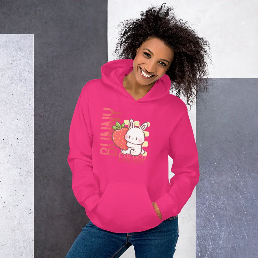 Bunny Energy Play Unisex Hoodie