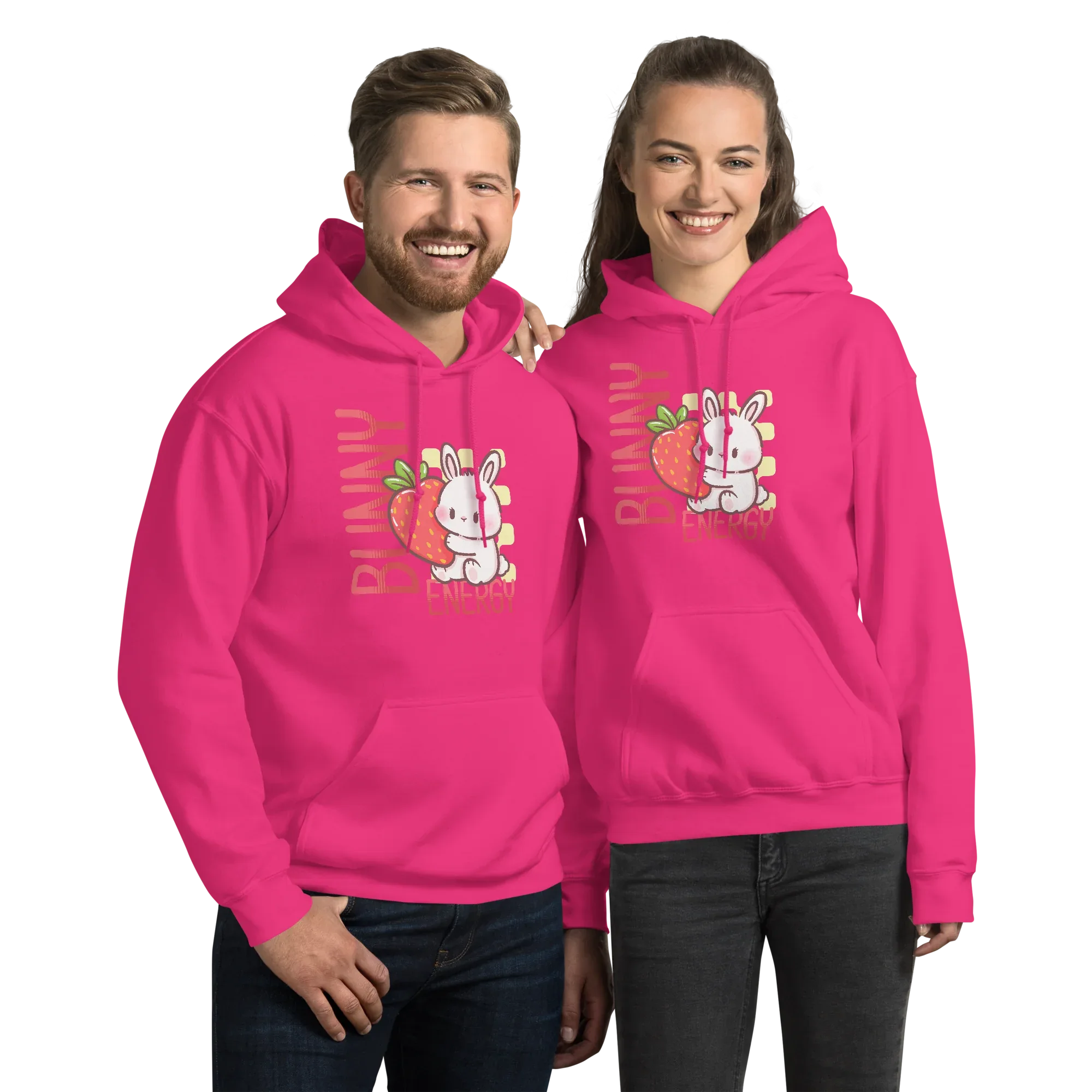 Bunny Energy Play Unisex Hoodie