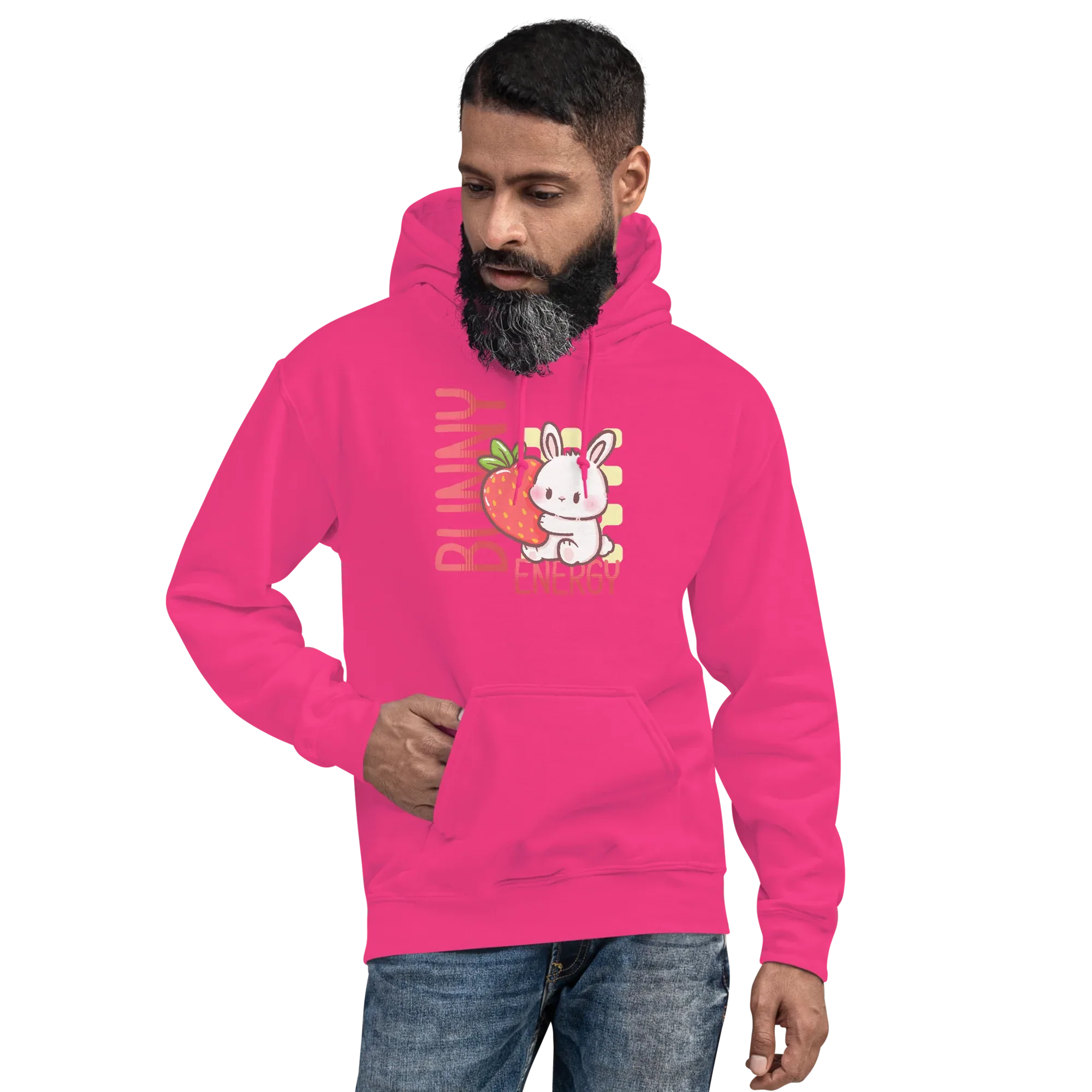Bunny Energy Play Unisex Hoodie