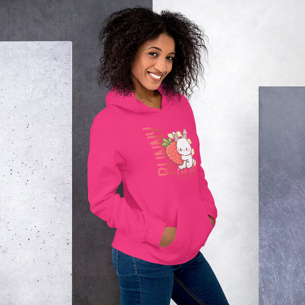 Bunny Energy Play Unisex Hoodie