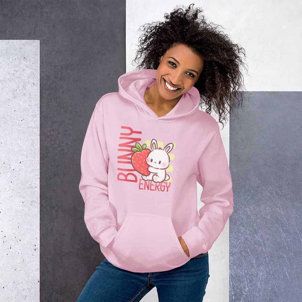 Bunny Energy Play Unisex Hoodie