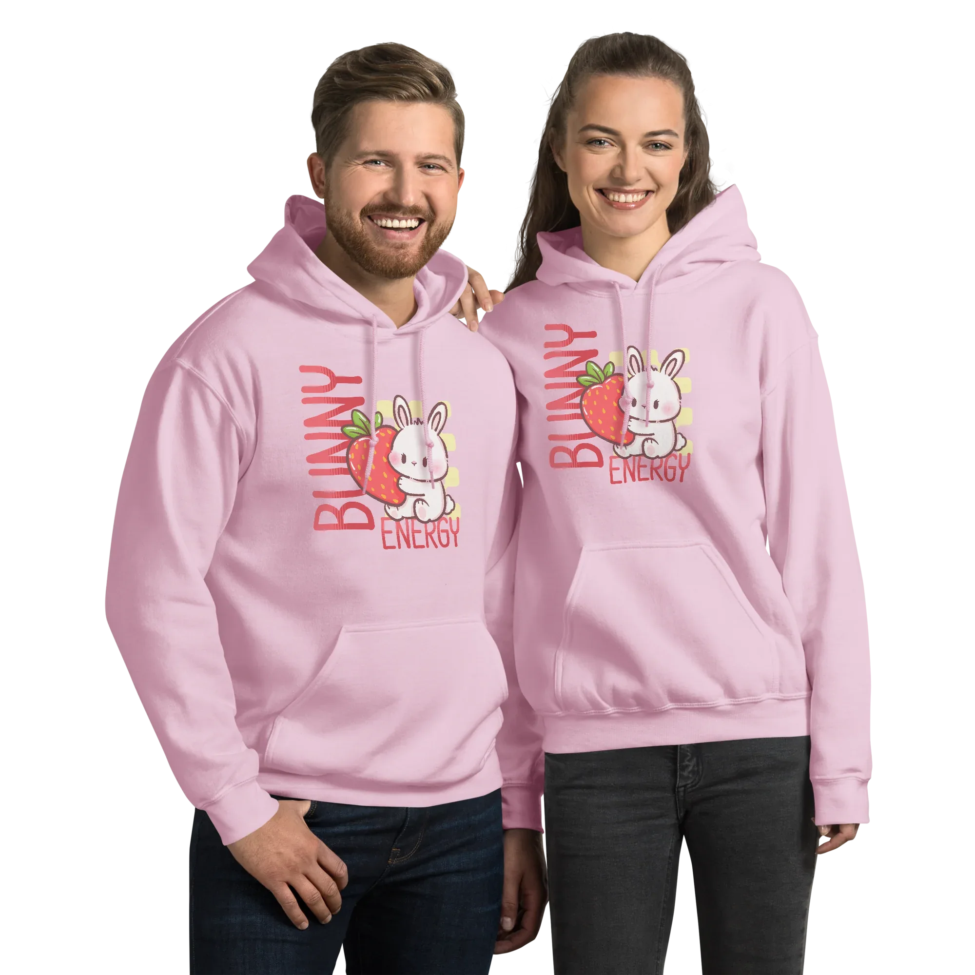 Bunny Energy Play Unisex Hoodie