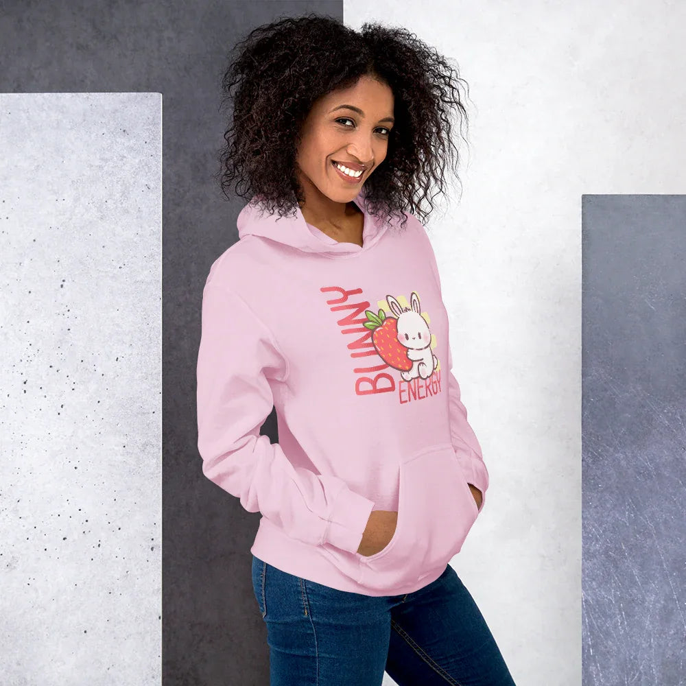 Bunny Energy Play Unisex Hoodie