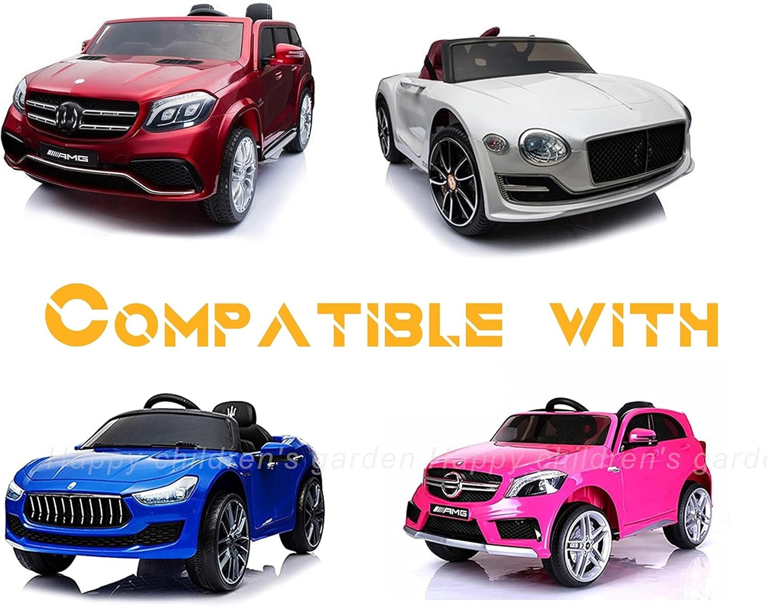 Universal 12V Battery Charger for Kids Ride-On Toys with Safety Certification