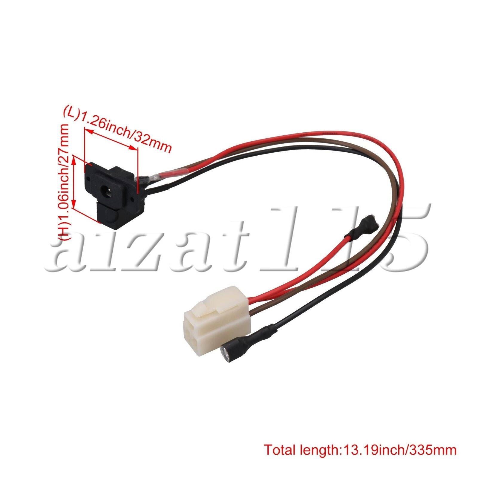 Universal 3-Pin Power Storage and Charging Interface for Child Ride-On Cars (33.5cm)
