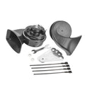 Universal Car Horn Upgrade Kit 12V High Low Dual Tone Snail Loud Water-Resistant