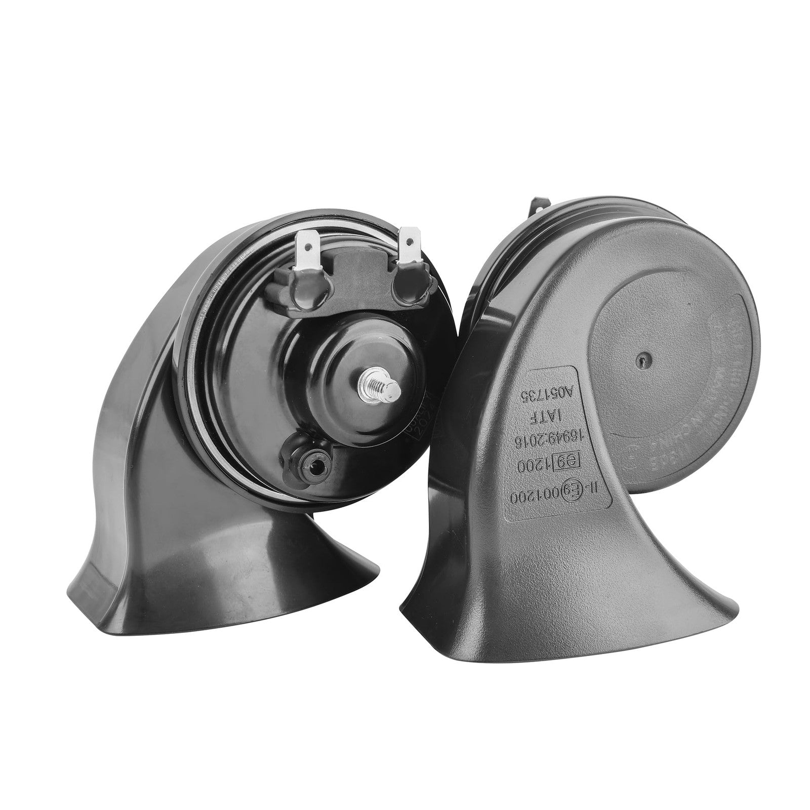 Universal Car Horn Upgrade Kit 12V Dual Tone High Low Snail Horn Loud Waterproof