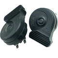 Universal 12V Compact Car Horn Kit with Loud Double Pitch and Deep Bass Sound