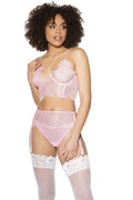 Crystal Visions Lace Lingerie Set (S/M/L)