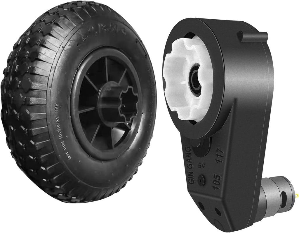 24V RS555 High Torque Motor with 30000RPM Gearbox for Power Wheels Upgrade