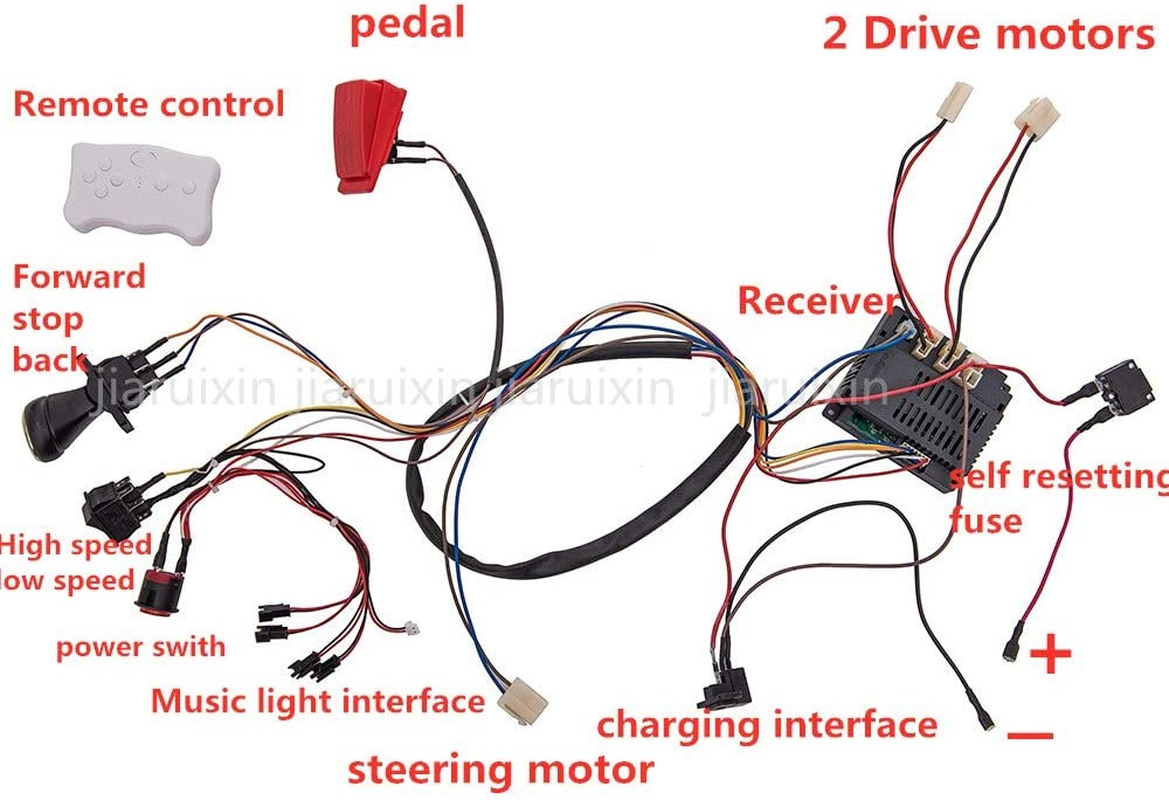 Upgrade Your Child's Ride with Our 12V DIY Remote Control Kit for Kids' Cars
