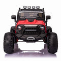 Electric Kids Ride-On Jeep Car with 12V/24V Power Wheels, Music, and Remote Control
