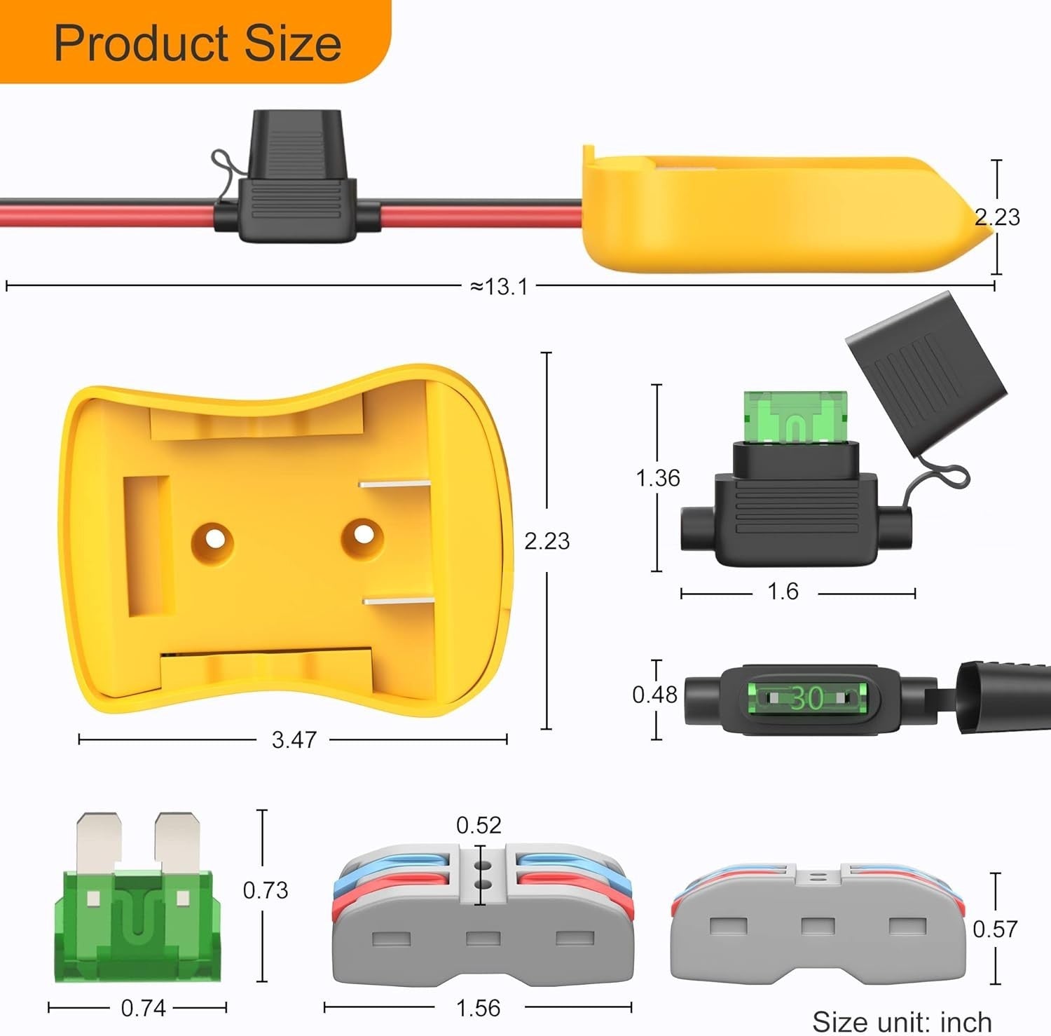 20V Versatile Battery Adapter Converter Essential for DIY Power Wheel Upgrades