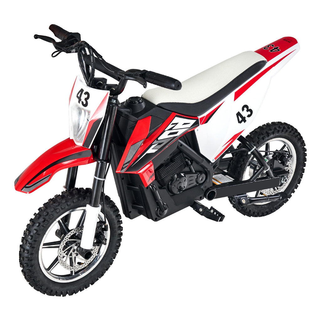 36V Electric Ride-On Motorcycle for Kids with LED Lights, Suitable for Ages 14+