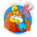 Vincent Gordon Anti Social Cat Club Sticker