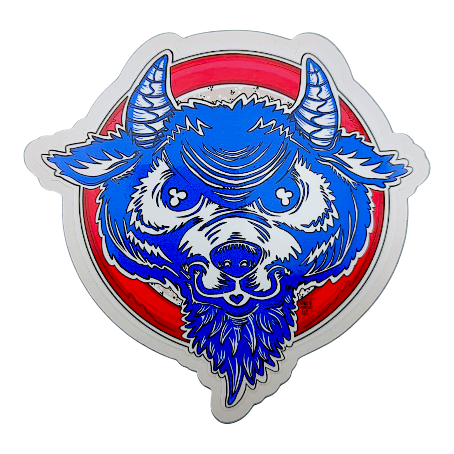 Vincent Gordon Billy Goat Sticker