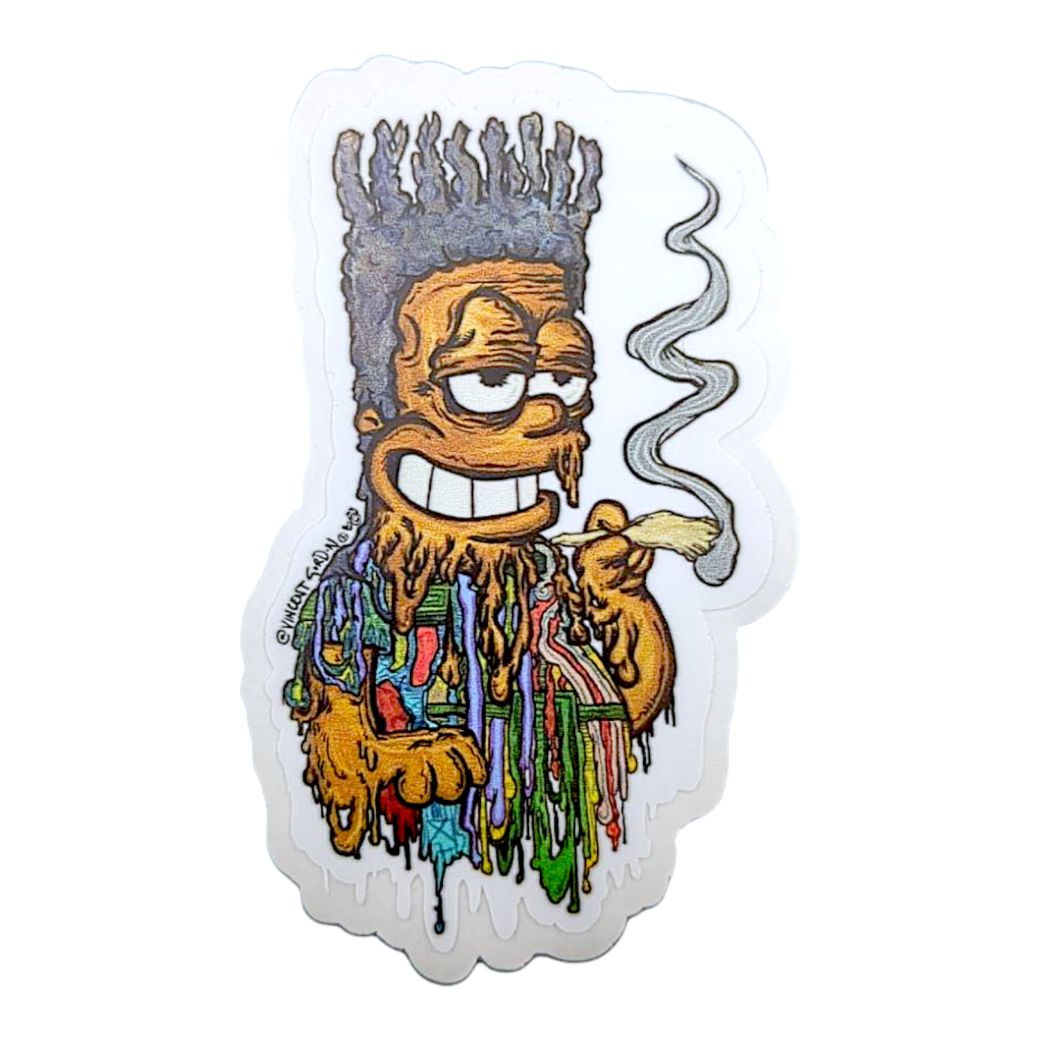 Vincent Gordon Black Bart Sticker