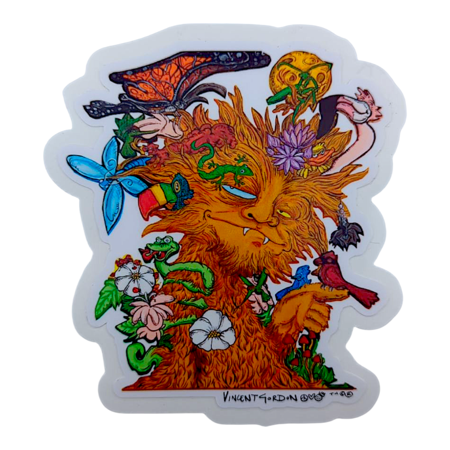 Vincent Gordon Kawaii Sticker