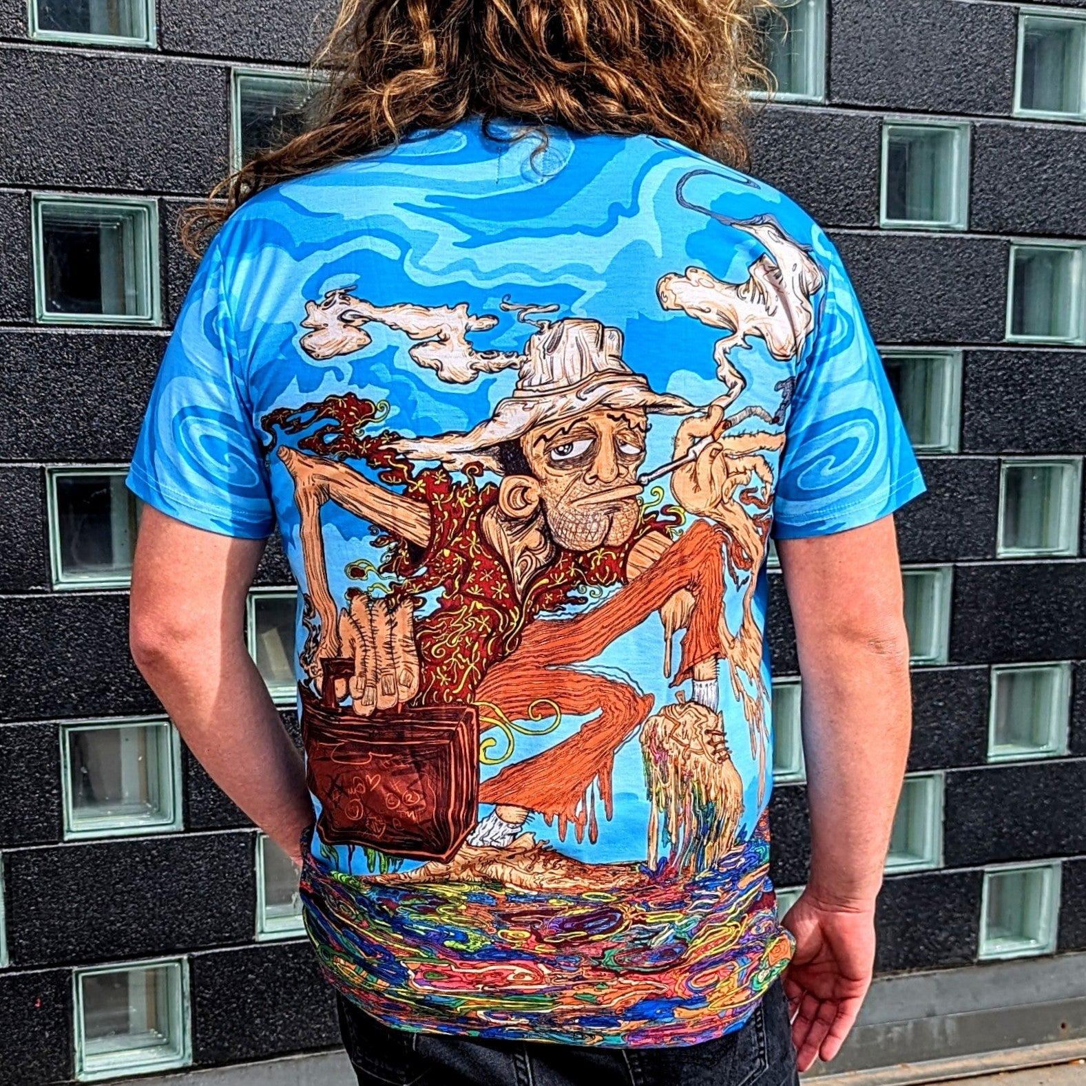 Vincent Gordon "Melt Tech Gonzo (Allover)" T Shirt