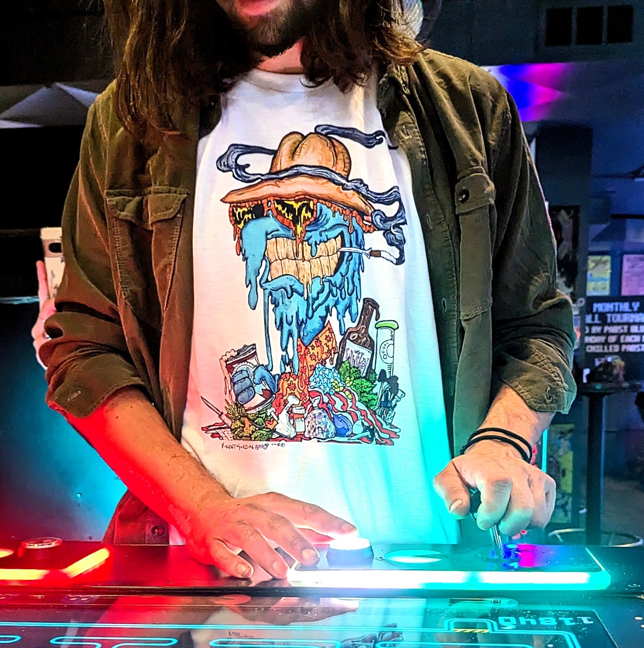 Vincent Gordon "Melted Gonzo" T Shirt