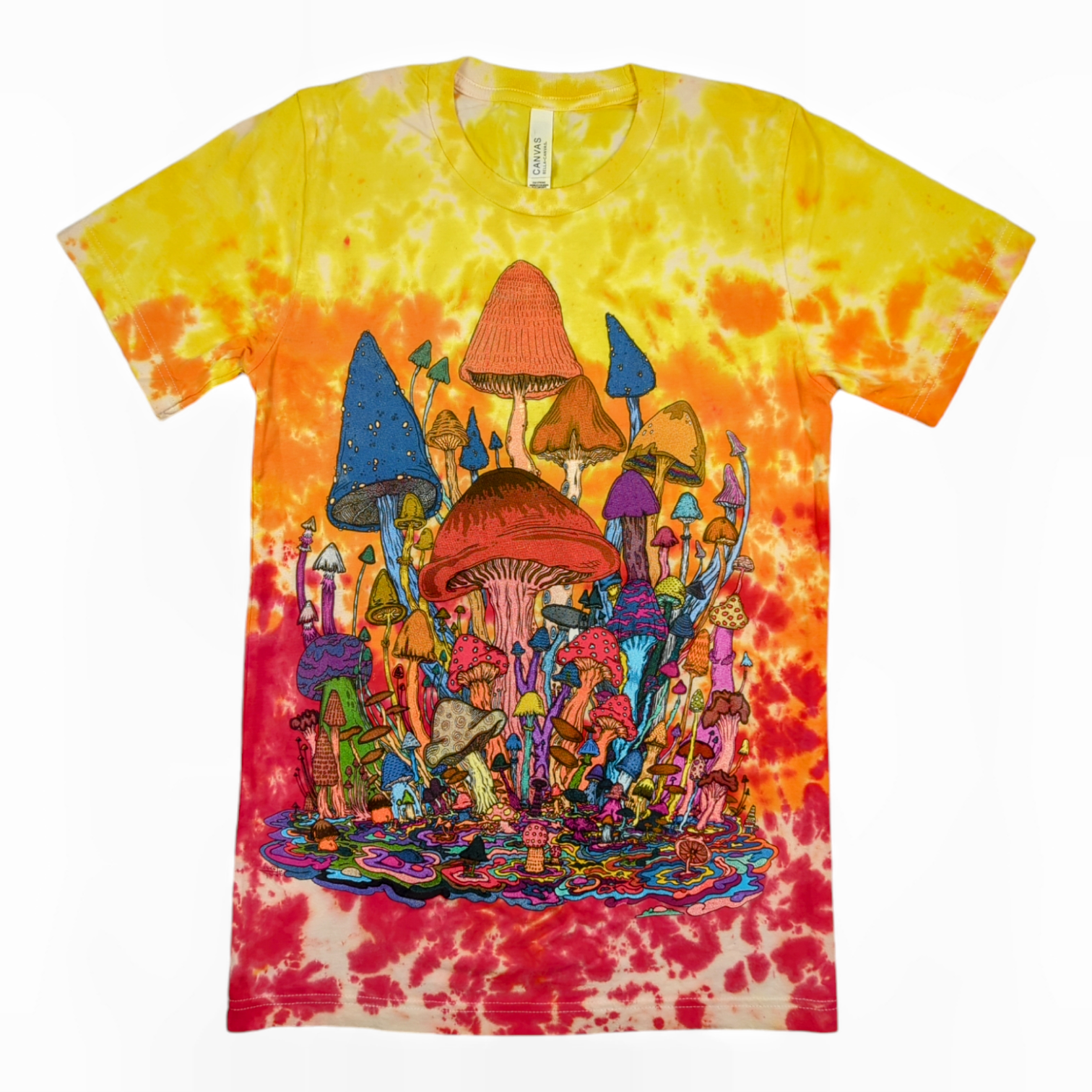 Vincent Gordon "Melty Mushrooms" Tie-Dye T Shirt