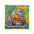 Vincent Gordon “Peace Love n Pizza” Blotter Print