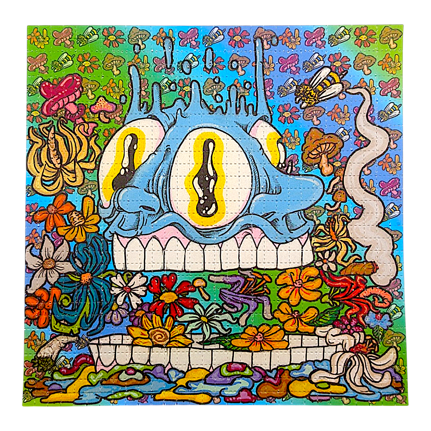 Vincent Gordon x Aaron Brooks (Melty Bros) "Home Grown" Blotter Print