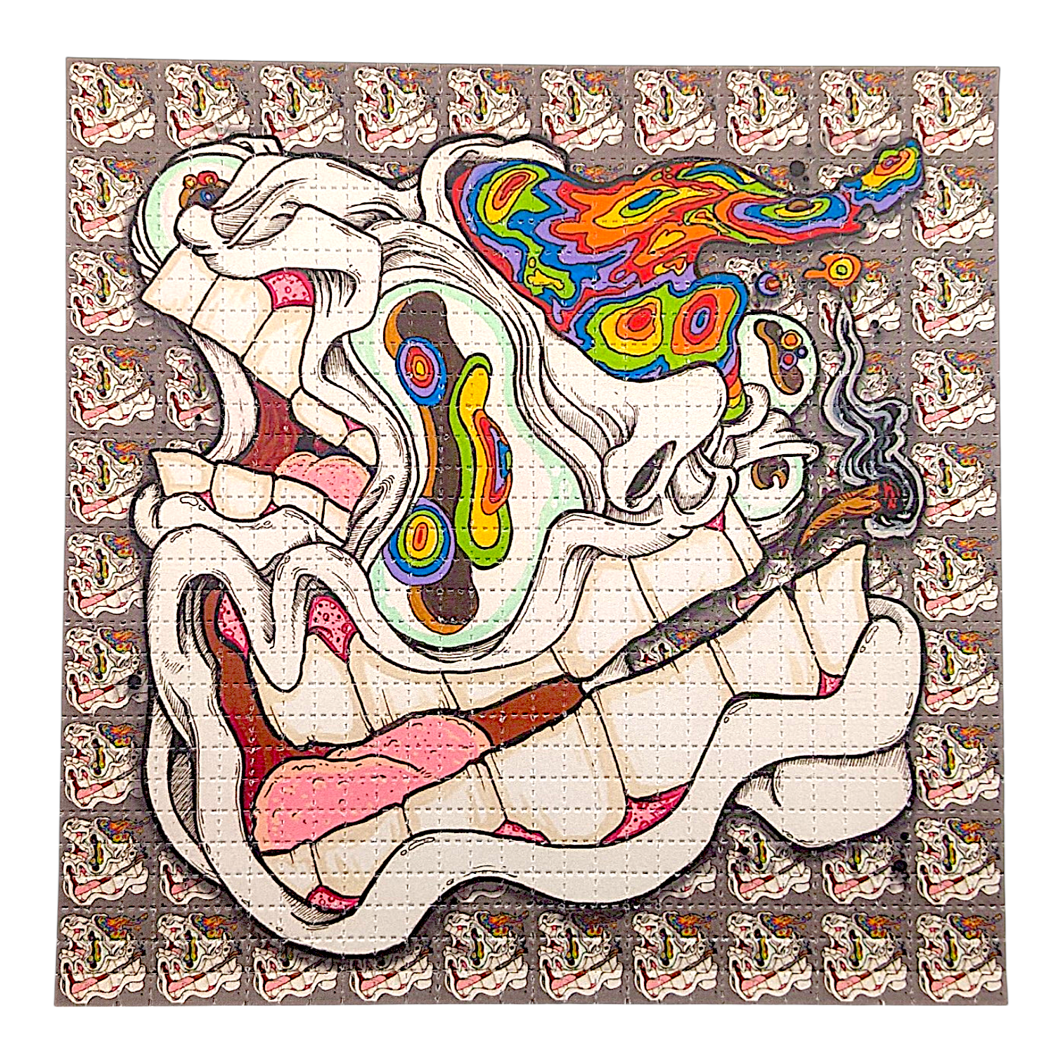 Vincent Gordon x Aaron Brooks (Melty Bros) "I See" Blotter Print