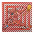 Aaron Brooks x Vincent Gordon (Melty Bros) "Melty Jumpman" Blotter Print