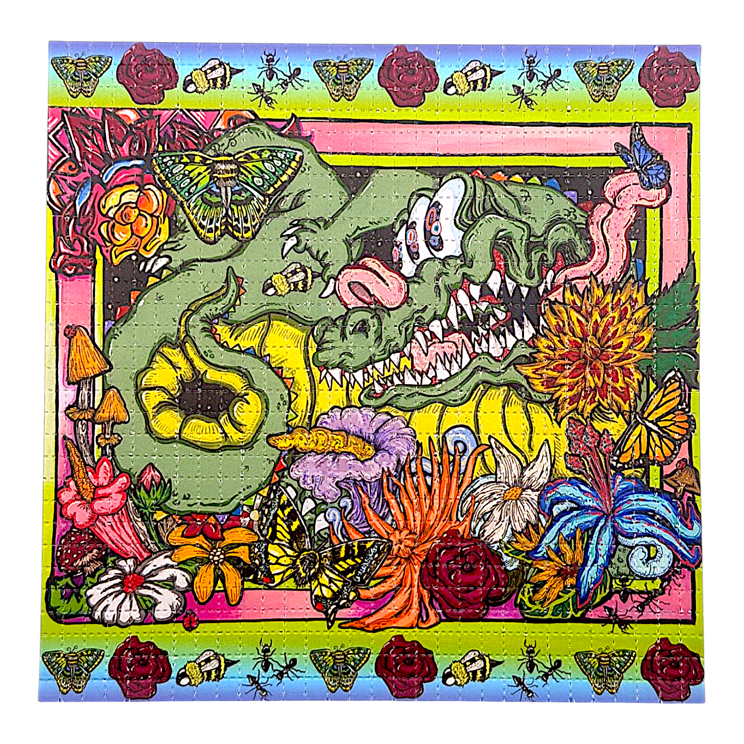 Vincent Gordon x Aaron Brooks x Ellie Paisley Melty Fam Collab Blotter Print