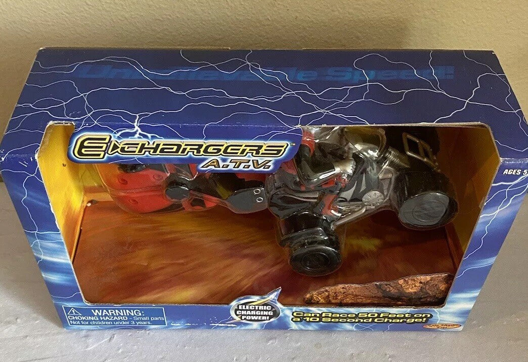 Vintage 2001 Electric ATV Toy with Charging Power – Spinmaster