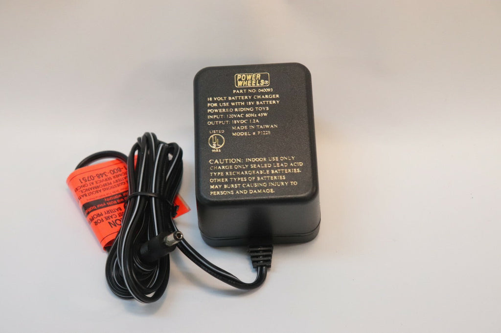 Vintage Power Wheels Porsche 18-Volt Battery Charger