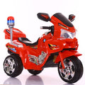 6V Rechargeable Battery Powered Ride-On Motorcycle for Children with 3 Wheels