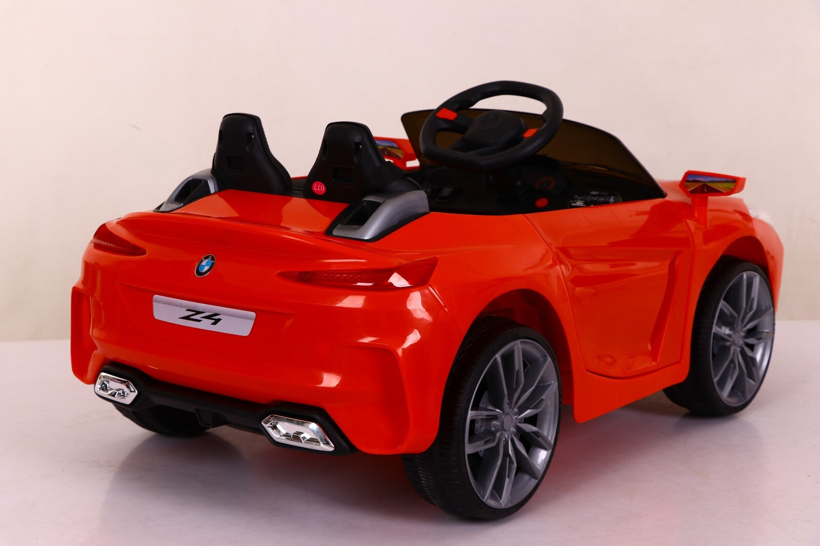 12V Electric Kids Ride-On Car with Remote Control and LED Lights