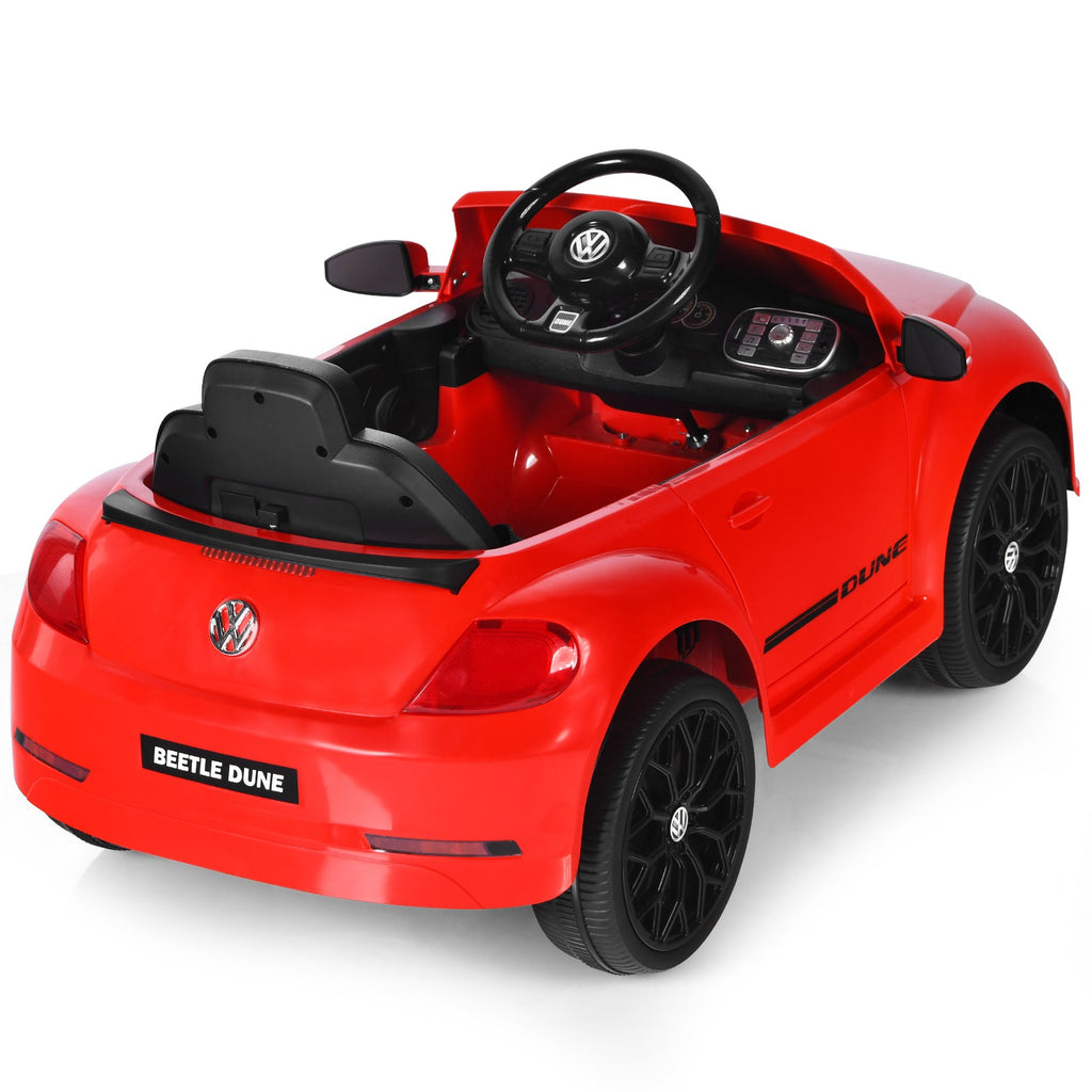 Volkswagen Beetle Electric Ride-On Car for Toddlers with Remote Control