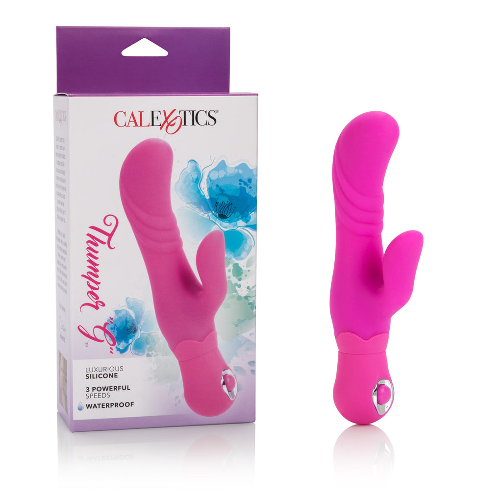 Posh Silicone Thumper G Personal Massager - Pink