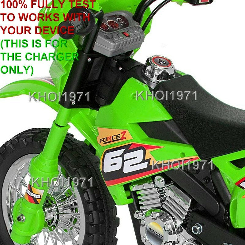 AC Wall Charger Adapter for Blazin Wheels 62 RT Force Z Hero Dirt Motor Bike Ride