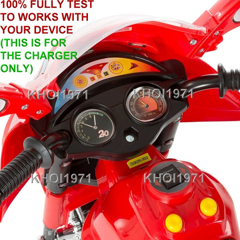 AC Wall Charger Adapter for Little Rider 3-Wheel Trike Bike Ride-On Toy