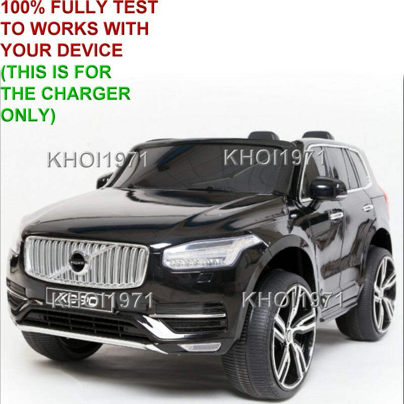 12V AC Wall Charger Adapter for Kid Motorz Volvo XC90 Ride-On Car