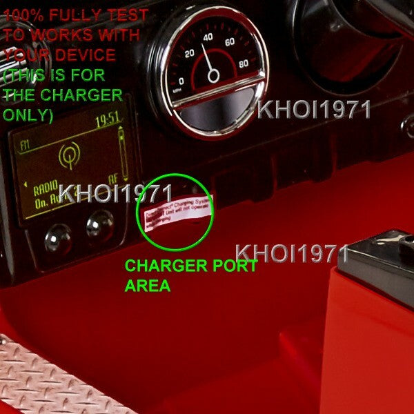 AC Wall Charger Adapter for KT1346WM KT1354WM Kids Trax Fun Chaser Jeep Ride-On Toy